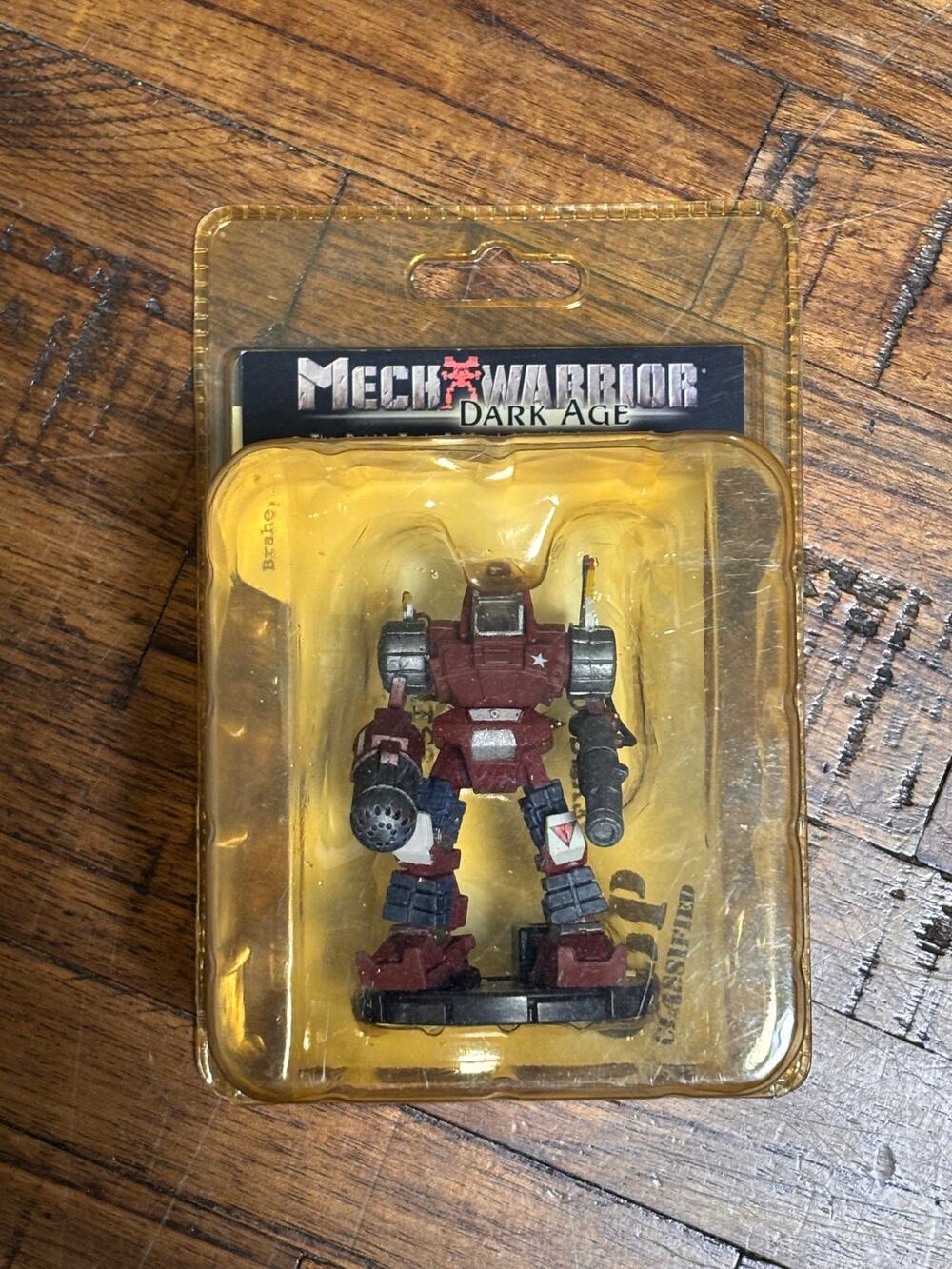WizKids MechWarrior Dark Age Nikol Brahe LE EB Games Microsoft 2002 Mercenaries